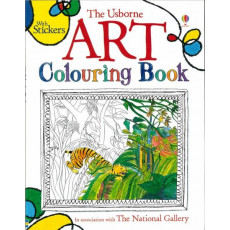 The Usborne Art Colouring Book