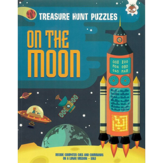 Treasure Hunt Puzzles: On the Moon - Decode Computer Cues and Commands on a Lunar Mission - SOLO