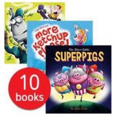 The Three Little Superpigs and Other Stories Collection - 10 Books
