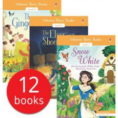 Usborne Story Books Level 1 Beginner Readers Collection - 12 Books
