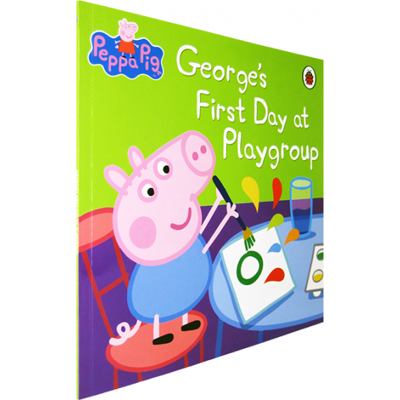 Peppa Pig™: George's First Day at Playgroup (Big Picture Book) (23.1 cm * 22.8 cm)