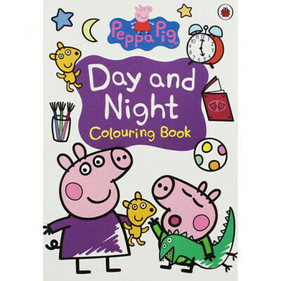 Peppa Pig™: Day and Night Colouring Book