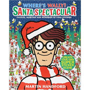Where's Wally? Santa Spectacular: Puzzles, Searches and Hundreds of Cool Stickers!
