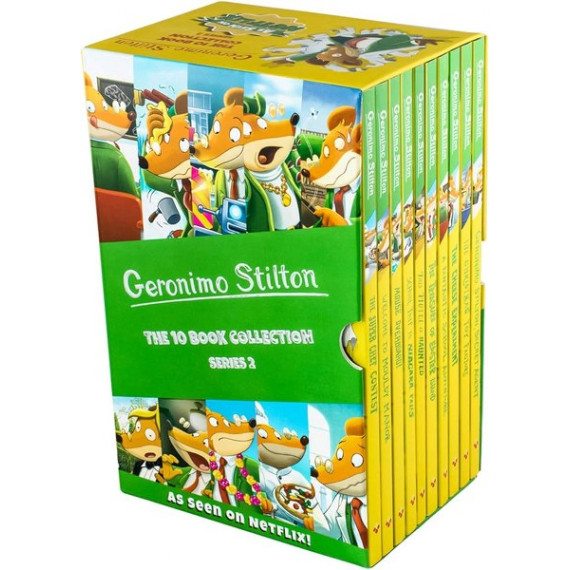 Geronimo Stilton The 10 Book Collection Series Two (黑白版本)