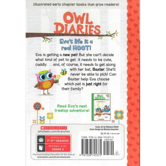 Owl Diaries #15: Eva's New Pet