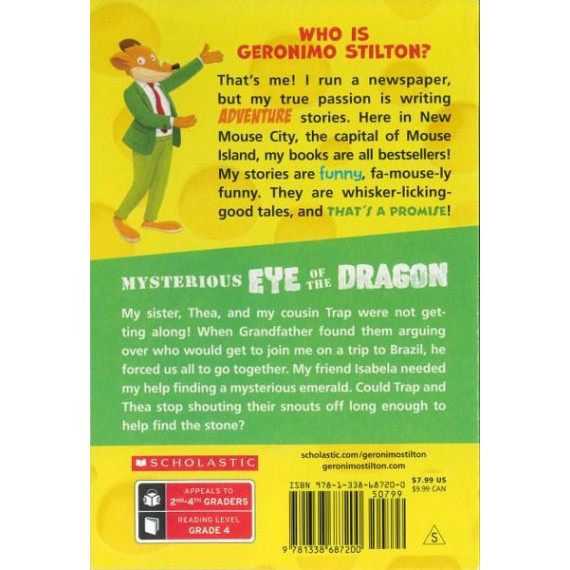 Geronimo Stilton #78: Mysterious Eye of the Dragon (美國印刷) (2021)
