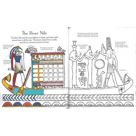 Usborne Egyptian Patterns to Colour