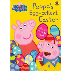 Peppa Pig™: Peppa's Egg-cellent Easter Sticker Activity Book (2019) (復活節) (粉紅小妹豬) (隨書附送貼紙)