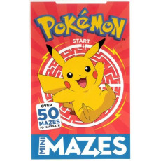 Pokemon™ Mini Mazes (2021) (寶可夢) (比卡超) (迷宮) (遊戲) (英國印刷)