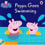 Peppa Pig™: Peppa Goes Swimming (Big Picture Book with CD) (22.9 cm * 22.9 cm)