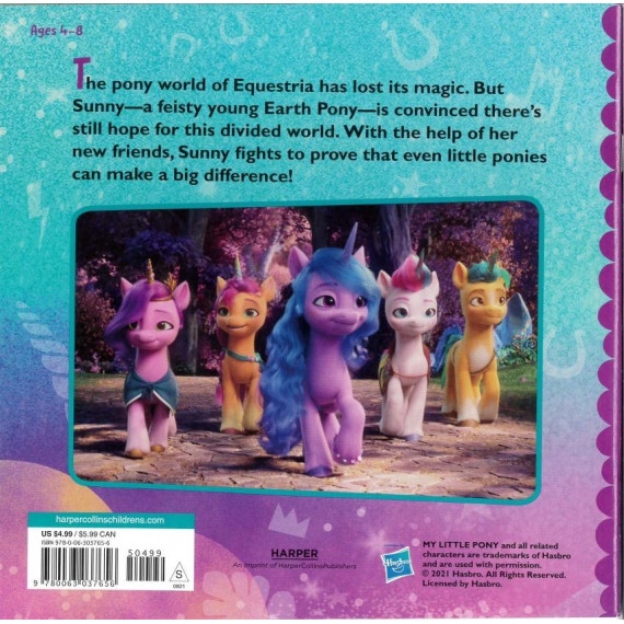 My Little Pony: A New Adventure (2021)(彩虹小馬)(貼紙)(美國印刷)