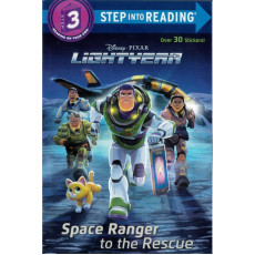 Disney PIXAR: Lightyear - Space Ranger to the Rescue (Step Into Reading® Level 3)(巴斯光年)(光年正傳)(迪士尼)(附送貼紙)(美國印刷)