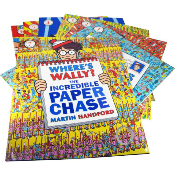 Where's Wally? Spectacular Large Picture Book Set - 7 Books
