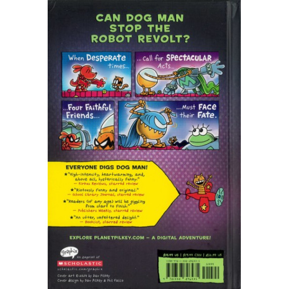 Dog Man #12: The Scarlet Shedder (Hardcover)
