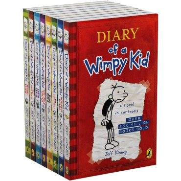 Diary of a Wimpy Kid Collection - 8 Books