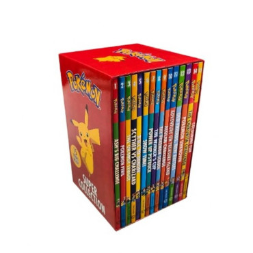 Pokemon™ Super Collection - 15 Books (with 14 Stories and 1 Colouring Book)