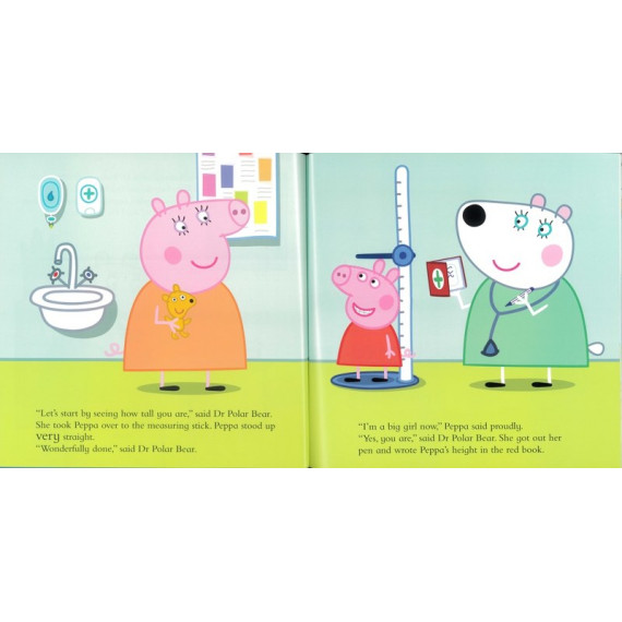 Peppa Pig™: Peppa Gets a Vaccination (Big Picture Book) (25 cm * 25 cm)