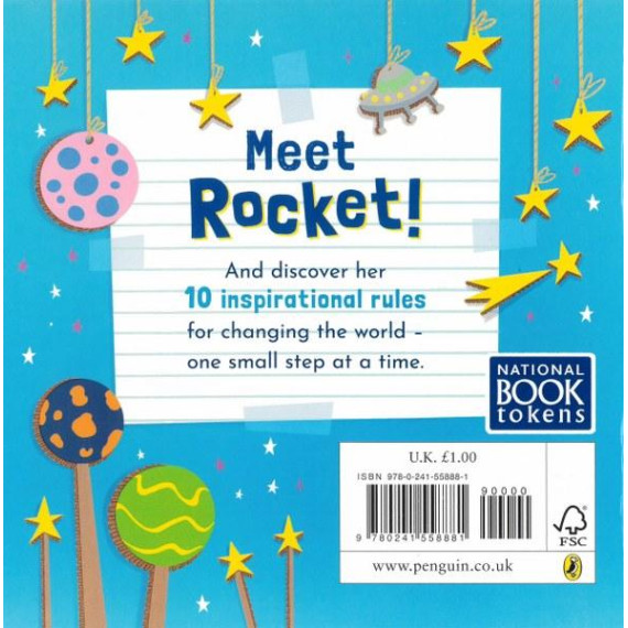 促銷大特價-50本世界閱讀日圖書$250：Rocket Rules!: Ten Little Ways to Think BIG! (World Book Day 2022)