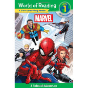 Marvel 3-In-1 Listen-Along Reader: 3 Tales of Adventures (World of Reading Level 1)