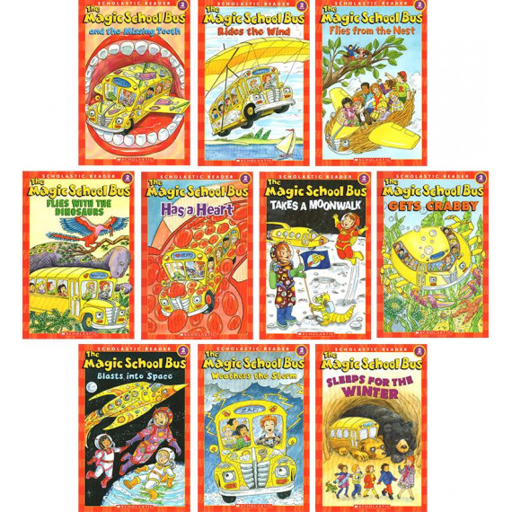The Magic School Bus Science Readers Box 2 (10 Books)
